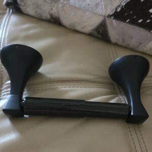 Sleek Black Bath Accessory